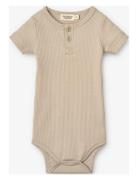 Body Ss Bodies Short-sleeved Beige MarMar Copenhagen