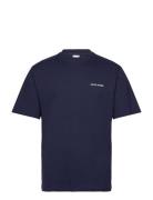 Dias Hd T-Shirt Designers T-shirts Short-sleeved Navy Daily Paper