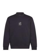 Sweatshirt Tops Sweat-shirts & Hoodies Sweat-shirts Navy Armani Exchan...