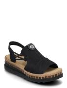 V7972-00 Flate Sandaler Black Rieker