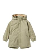 Parka Spriing Parkas Jakke Green Wheat