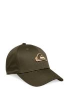 Decades Youth Accessories Headwear Caps Khaki Green Quiksilver