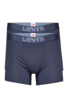 Levis Men Mel Wb Boxer Brief Org Co 2P Boksershorts Blue Levi's®