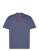 Lse_Vintage Fit Gr Tee Lse_Bat Tops T-shirts Short-sleeved Blue Levi's...