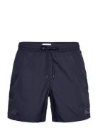 Medium Drawstring Badeshorts Navy Calvin Klein