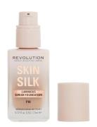 Revolution Makeup Skin Silk Serum Foundation F10 Foundation Sminke Nud...