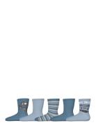 Nmmvagn 5P Sock Sokker Strømper Blue Name It