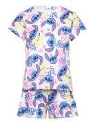 Pyjama Pyjamas Sett Multi/patterned Lilo & Stitch