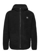 Langli Hooded Pile Jacket Tops Sweat-shirts & Hoodies Fleeces & Midlay...