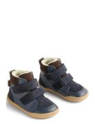 Winterboot Texas Tex Vinterstøvletter Med Borrelås Navy Wheat