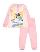 Pyjama Pyjamas Sett Pink Bluey