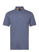 Passenger Tops Polos Short-sleeved Blue BOSS