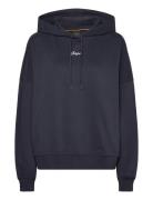 C_Ehoody_S Tops Sweat-shirts & Hoodies Hoodies Navy BOSS