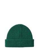 Slhmason Merino Sailor Wool Beanie Accessories Headwear Beanies Green ...