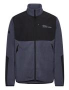 Halo Blocked Zip Fleece Tops Sweat-shirts & Hoodies Fleeces & Midlayer...