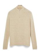 Onsedward Reg 7 Wool Half Zip Knit Cs Tops Knitwear Half Zip Jumpers B...
