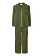 Edith Pajama - Cotton Pyjamas Khaki Green STUDIO FEDER