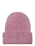 Sisse Beanie Accessories Headwear Beanies Pink SUI AVA
