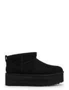 W Classic Ultra Mini Platform Shoes Wintershoes Black UGG