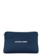 Celia Toiletry Bag - Canvas Toalettveske Navy STUDIO FEDER