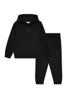 T8-French Terry Pant Set Sport Tracksuits Black Nike