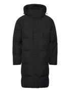 Recycled Padded Coat Parkas Jakke Black Lindbergh