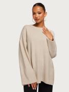 Only - Strikkegensere - Pumice Stone - Onllouise L/S Long Pullover Ex ...