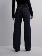 Neo Noir - Straight leg jeans - Dark Blue - Simona Denim Pants - Jeans
