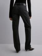Calvin Klein Jeans - Straight leg jeans - Denim Black - Low Rise Strai...