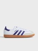 Adidas Originals - Lave sneakers - White/Purple - Samba Og W - Sneaker...
