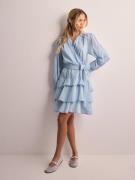 Neo Noir - Langermede kjoler - Light Blue - Ada S Voile Dress - Kjoler...