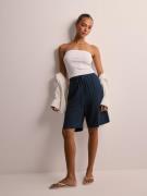 Selected Femme - Shorts - Dark Sapphire - Slfviva Mw Shorts Noos - Sho...