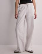 JJXX - Hvit - Jxflora Linen Blend Mw Pant Wvn Sn