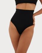 Bye Bra - Svart - Seamless High Waist Thong