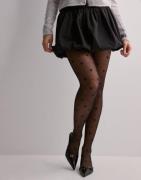 Pieces - Svart - Pcnia Heart Tights