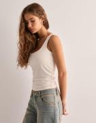 Vero Moda - Hvit - Vmmillion Sl Square Top 2-Way Jrs N