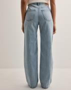 Vero Moda - Blå - Vmtessa Hr Wide Str Jeans RA339 Ga