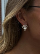 Muli Collection - Sølv - Double Knot Earrings