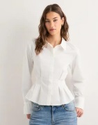 Vero Moda - Hvit - Vmfriba Ls Cuff Top Wvn Ga