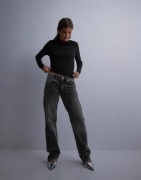 Vero Moda - Svart - Vmnara Ls Pleat Top Jrs