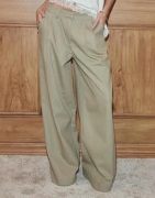 Nelly - Grønn - Relaxed Strap Pants