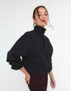 Nelly - Svart - Blouse Jacket