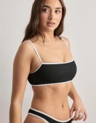 Nelly - Svart - Contrast Bikini Top