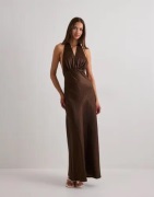 Pieces - Brun - Pcbyrsa Sl Ankle Dress Wvn D2D Pp