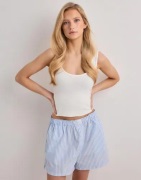 Calvin Klein Underwear - Blå - Covered Wb Poplin Short