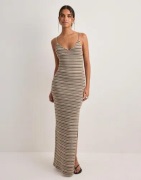 Nelly - Multi/Mønstrete - Chill Stripe Maxi Dress
