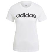 adidas T-Skjorte Loungewear Essentials - Hvit/Sort Dame