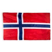 Norge Flagg - Rød/Blå/Hvit