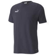 PUMA Trenings T-Skjorte teamFINAL Casuals - Blå