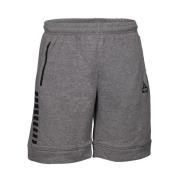 Select Sweatshorts Oxford - Grå